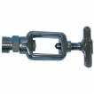 Adaptador de carga de oxígeno y/o acople para válvula de reducción medicinal, entrada Yoke 870