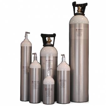 Tubos - Cilindros de Aluminio Ultraliviano para Oxígeno Gaseoso 3,470 m³